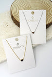 Gold CLASSIC MINI HEART NECKLACE