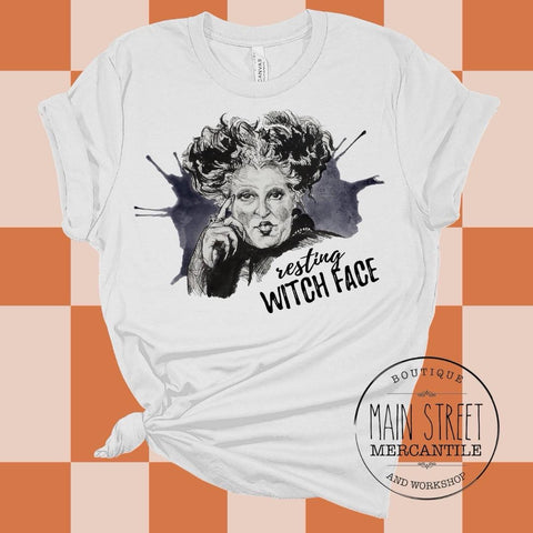 Winifred Sanderson resting witch face Graphic Top