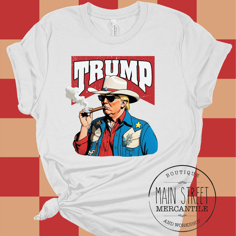 Sheriff Trump Graphic Top