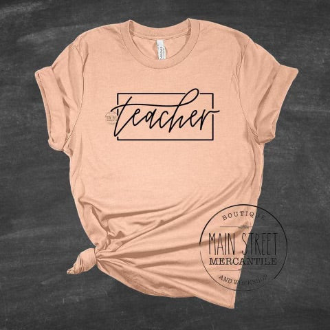 Teacher Graphic Tee -58