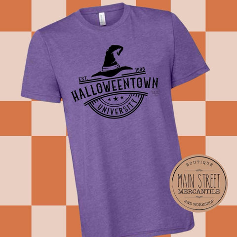 Halloweentown university Graphic Top