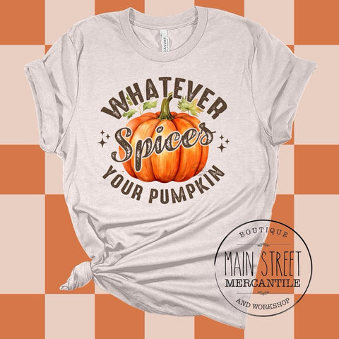 Whatever spices your pumpkin Graphic Top