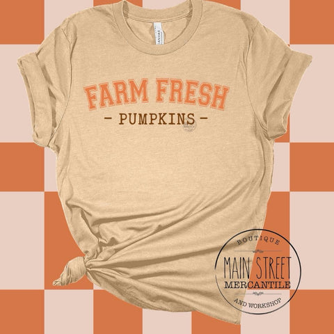 Farm fresh pumpkins Graphic Top