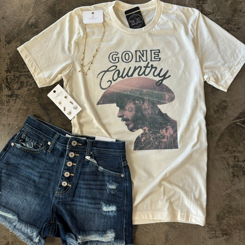 Gone Country Post Malone Grapgic Top