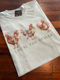 Local Egg Dealer Chicken Farm Graphic Top