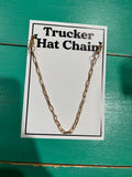 Vibes Hat Company - Small Paperclip Trucker Hat Chain: Silver