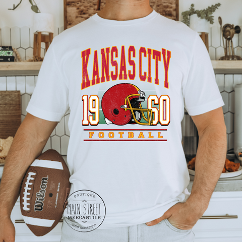 Kansas City 1960 Chiefs Graphic Top