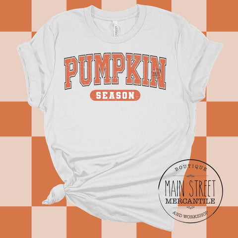 Pumpkin season fall Graphic Top