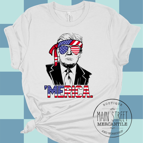 Trump ‘Merica Graphic Top