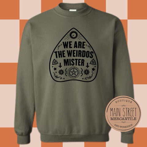 We are the weirdos Halloween Graphic Top