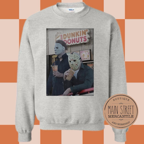 Dunkin’ Donuts Micheal Myers Halloween Graphic Top