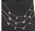 Gold JOSSLYN STAINLESS STEEL WATERPROOF TARNISH FREE NECKLACE