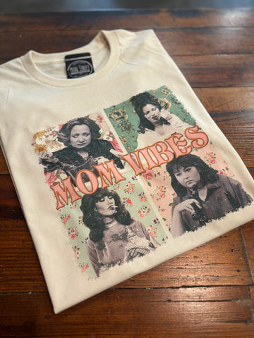 Mom Vibes Funny Graphic Top