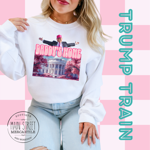 Trump Daddy’s Home Graphic Top