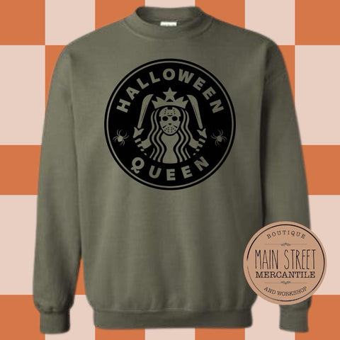 Halloween character Starbucks logo Graphic Top