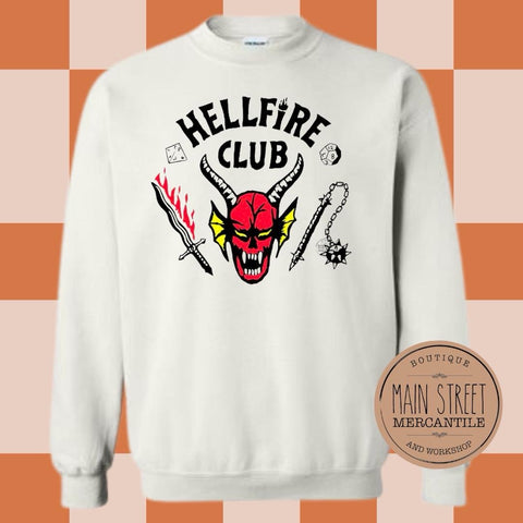 Hellfire club Halloween Graphic Top