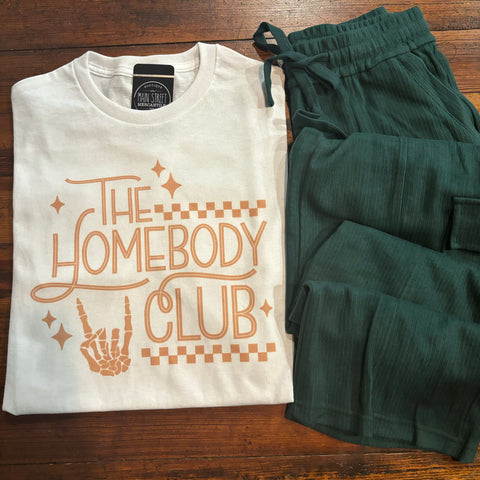 The Homebody Club Graphic Top