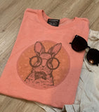 Smart Bunny Graphic Top