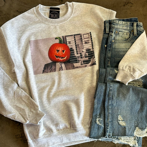 The Office Pumpkin Head Graphic Top