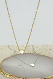 Gold CLASSIC MINI HEART NECKLACE