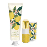 Studio Oh! - Lemon Tree Lip Balm & Hand Lotion Set