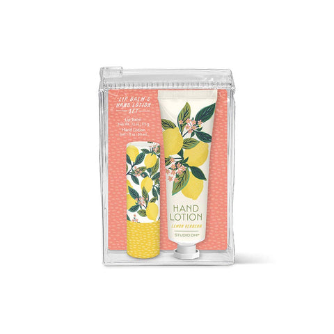 Studio Oh! - Lemon Tree Lip Balm & Hand Lotion Set