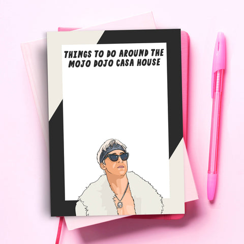 Barbie Ken Funny Notepad To Do Planner - Pop Culture Gift