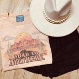 Road To Nowhere graphic tee