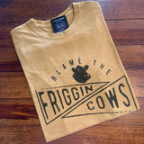 Blame It On The Friggin Cows Graphic Top