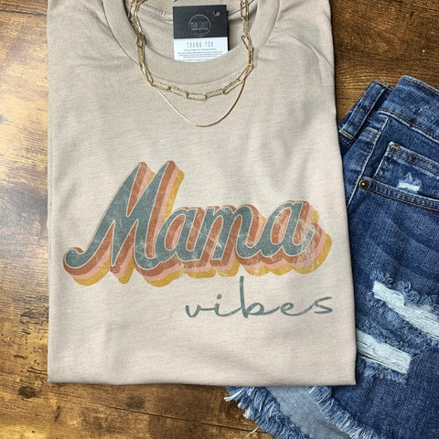 Mama vibes graphic tee