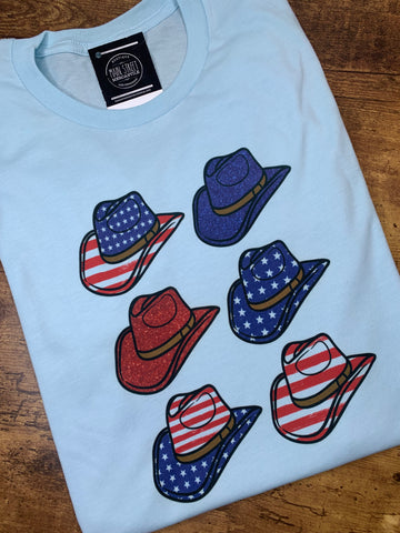 All American Hat Graphic Tee