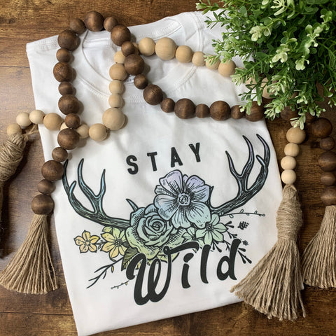 Stay Wild graphic tee