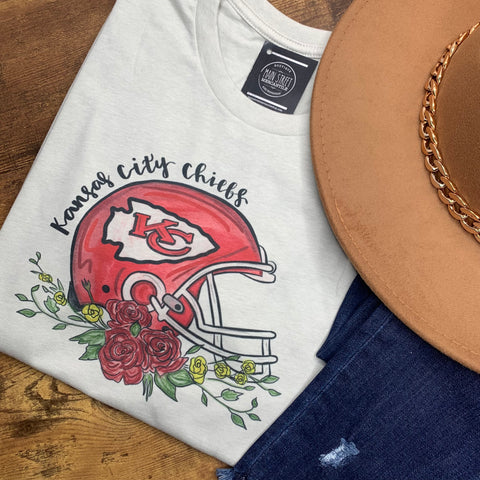 KC Helmet graphic tee