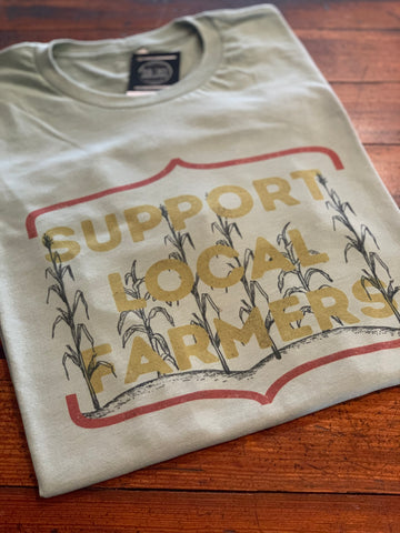 Support your local Farmer Graphic Top