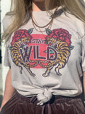 Stay Wild graphic tee