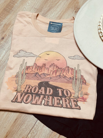 Road To Nowhere graphic tee